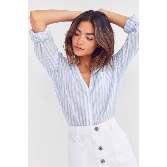 Urban Outfitters Tops - BDG • Striped Button Front Shirt